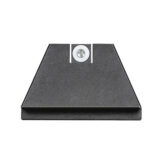 Night Fision GLK004013WGZ Suppressor Height Sights For Glock  Green Tritium White Outline Front Sight-Black/Blank Rear Sight Glock 17/17L/19