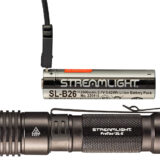 Streamlight 88082 ProTac 2L-X USB Flashlight Black Anodized 40/500 Lumens White LED