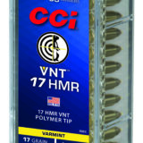 CCI 959CC VNT Rimfire 17HMR 17gr Varmint Tipped 50 Per Box/40 Case