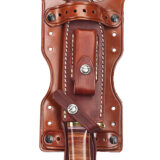 Galco SHU Shuka Knife Holder Over The Shoulder Tan Leather