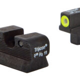 Trijicon 600514 HD Night Sights Green/Tritium Yellow Outline Front Sight-Green Tritium Black Outline Rear Sight Colt 1911