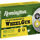 Remington Ammunition 22281 Performance WheelGun 38Special 158gr Lead Round Nose 50 Per Box/10 Case