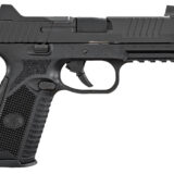 FN 66100375 509T  9mm Luger 17+1/24+1, 4.50" Black Steel Threaded Barrel, Matte Black Optic Ready/Serrated Stainless Steel Slide, Matte Black Polymer Frame w/Picatinny Rail