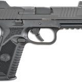 FN 66100527 509T  9mm Luger 10+1, 4.50" Black Steel Threaded Barrel, Matte Black Optic Ready/Serrated Stainless Steel Slide, Matte Black Polymer Frame w/Picatinny Rail