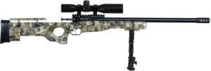 Crickett KSA2151 CPR Complete Package Youth 22 LR 1rd 16.12" Threaded Bull Barrel w/Muzzle Brake, Adjustable Cheek Comb Kryptek Camo Synthetic Stock, Integrated Buttstock & Forend Crickettinny Rails,