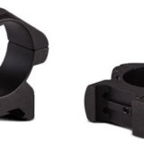 Konus 7407 Steel Rings Matte Black 1" Quick Release Medium 0 MOA