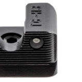 TruGlo TG231Z1C Tritium Pro  Black | Green Tritium Orange Outline Front Sight Green Tritium Rear Sight