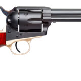 Taylors & Company 550431DE Old Randall 45 Colt (LC) Caliber with 5.50" Barrel, 6rd Capacity Cylinder, Overall Matte Blued Finish Steel, Walnut Grip & Overall Taylor Polish