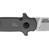 Kershaw 7150 Launch 8 3.50" Folding Spear Point Plain Stonewashed CPM 154 SS Blade Gray w/Insert Aluminum/Carbon Fiber Handle Includes Pocket Clip