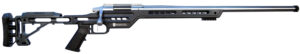 MasterPiece Arms 308PMRRHBLKPBA PMR 308 Win 10+1 24" Stainless Steel Polished Black Aluminum Black V-Bedded BA Hybrid Chassis Stock Right Hand