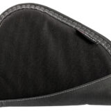 Allen 4448 Deluxe Handgun Case Black w/Gray Trim, Foam Padding, Non-Absorbent Lining & Lockable Zipper 8" L