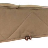 Boyt Harness OGC98PM06 Alaskan Rifle Case 44" Kahki Waxed Canvas w/ Brass Hardware & Quilted Flannel Lining for Scoped Rifles