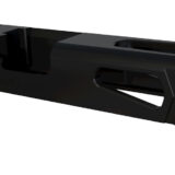 Rival Arms RA10G105A Precision Slide A1 QPQ Black 17-4 Stainless Steel with Front/Rear Serrations & Doctor Optic Cut for Glock 17 Gen3