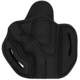 1791 Gunleather RVH2SSBLR RVH2S  OWB Size 02S Stealth Black Leather Belt Slide Fits S&W K Frame Right Hand