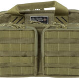 GPS Bags T1312PCT Tactical Quad +2 Tan 1000D Polyester with YKK Lockable Zippers, 8 Mag Pockets, 2 Ammo Front Pockets, Visual ID Storage System & Holds Up To 6 Handguns