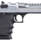 Magnum Research DE357L5BC Desert Eagle L5 357 Mag 5" with Muzzle Brake 9+1 Black Hardcoat Anodized Aluminum Frame Brushed Chrome Carbon Steel Slide Black Hogue Wraparound Rubber Grip