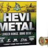 HEVI-Metal HS38088 HEVI-Metal Longer Range 12Gauge 3" 1 1/4oz BBShot 25 Per Box/10 Case