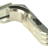Cross Armory CRGMCSV Mag Catch Extended Glock Gen1-3/P80 Silver Anodized Aluminum