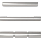 Cross Armory CRGPSSV 3 Pin Set  Compatible w/ Glock Gen1-3 Silver Steel