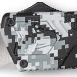 CobraTec Knives WDCCTLETNS Lightweight 3.25" OTF Tanto Plain D2 Steel Blade/Winter Digi Camo Aluminum Handle Includes Pocket Clip