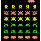Action Target GSALIENIN100 Entertainment Black Light Aliens Paper Hanging 23" x 35" Multi-Color 100 Per Box