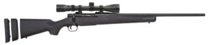 Mossberg 28094 Patriot Super Bantam Youth 350 Legend 4+1 22" Matte Blued Fluted Steel Barrel & Receiver, Black Synthetic Stock, 3-9x40mm Duplex Scope