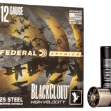 Federal PWBXH1434 Black Cloud FS High Velocity 12Gauge 3" 1 1/8oz 4Shot 25 Per Box/10 Case