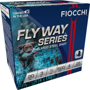 Fiocchi 203ST4 Flyway  20Gauge 3" 7/8oz 4Shot 25 Per Box/10 Case