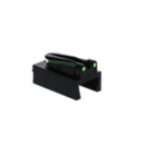Truglo TG941XD Magnum Gobble-Dot Xtreme Benelli Legacy, M1 Field, Montefeltro, Super Black Eagle, Vinci 12 ga Fiber Optic Red Fiber Optic Green 5/16" Rib