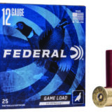 Federal H1265 Game-Shok High Brass 12Gauge 2.75" 1 1/4oz 5Shot 25 Per Box/10 Case