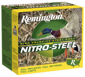 Remington Ammunition 20856 Nitro-Steel High Velocity 12Gauge 3" 1 3/8oz BBShot 25 Per Box/10 Case