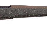 Weatherby MWL01N65RWR6B Mark V Weathermark LT 6.5 Wthby RPM 4+1 24" Barrel/Rec. w/Flat Dark Earth Cerakote Finish, Flat Dark Earth Speckled Green Fixed Monte Carlo Fiberglass Stock