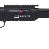 Savage Arms 47248 A22 Precision Full Size 22 LR 10+1 18" Matte Black Heavy Threaded Barrel, Matte Black Picatinny Rail Carbon Steel Receiver, Matte Black MDT ACC Aluminum Chassis, Black Polymer Grip,