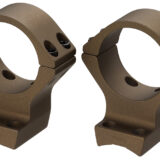 Browning 12536 X-Bolt Scope Mount System X-Lock Burnt Bronze Cerakote Aluminum 30mm Tube, High Rings