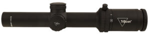 Trijicon 2900011 Credo Matte Black 1-4x24mm 30mm Tube LED Illuminated Red MRAD Ranging Reticle