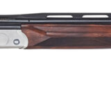 Stevens 23223 555 Trap 20 Gauge 3" 1rd 30" Vent Rib Barrel, Silver Aluminum Receiver, Turkish Walnut Fixed Adjustable Comb Stock Ambidextrous