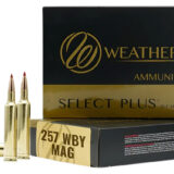 Weatherby H257110ELDX Select Plus 257WthbyMag 110gr Hornady ELD-X 20 Per Box/10 Case