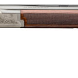Browning 0182093004 Citori 725 Feather Full Size 12 Gauge Break Open 3" 2rd 28" Blued Over/Under Vent Rib Barrel, Engraved Silver Nitride Aluminum Receiver, Fixed Grade II/III Black Walnut Stock