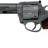 Charter Arms 73546 Professional VI Extra Large, 357 Mag 6 Shot 4.20" Matte Stainless Steel Barrel, Cylinder & Frame w/Wood Grip, Exposed Hammer