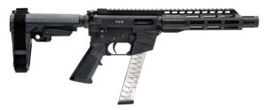 Freedom Ordnance FX-9P8S FX-9 9mm Luger 8" 31+1 Black Anodized Black Polymer SBA3 Pistol Brace