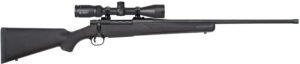 Mossberg 28123 Patriot 300 Win Mag 3+1 24" Black Black Right Hand