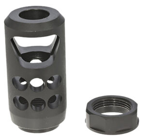 Ruger 90641 American Muzzle Brake Black Matte Steel 11/16"x24 Threads, 2.20" OAL, 1" Diameter 45-70 Gov/450 Bushmaster