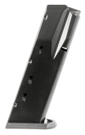 Mec-Gar MGWIT40LFAFC Tanfoglio 14rd 40 S&W, Fits Tanfoglio Witness Large Frame, Blued w/Anti-Friction Coating Carbon Steel