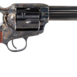 Taylors & Company 550811 Smoke Wagon 357 Mag Caliber with 5.50" Blued Finish Barrel, 6rd Capacity Blued Finish Cylinder, Color Case Hardened Finish Steel Frame & Checkered Walnut Grip