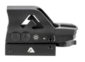 Aim Sports RT506C Full-Size Reflex Sight  Matte Black 1x34mm Red/Green Multi Reticle