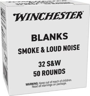 Winchester Ammo 32BL2PW Super X Blank 32S&W 50 Per Box/100 Case
