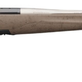 Browning 035513297 X-Bolt Western Hunter 300 PRC 3+1 26" MB Matte Blued Spider Webbed Flat Dark Earth Cerakote Hard Core Fiber-Fusion with Adjustable Comb Stock Right Hand (Full Size)