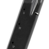 Mec-Gar MGWIT9SFAFC Tanfoglio 17rd 9mm Luger, Fits Tanfoglio Witness Sm Frame Blued w/Anti-Friction Coating Carbon Steel