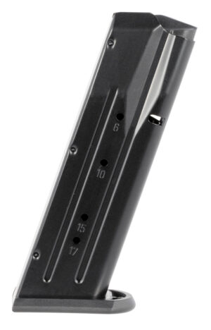 Mec-Gar MGWIT9LFAFC Tanfoglio 17rd 9mm Luger, Fits Tanfoglio Witness Large Frame Blued w/Anti-Friction Coating Carbon Steel