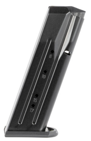 Mec-Gar MGWIT38LFAFC Tanfoglio 17rd 38 Super, Fits Tanfoglio Witness Large Frame Blued w/Anti-Friction Coating Carbon Steel